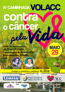 cartaz caminhada