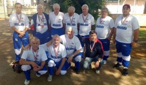 Equipe de bocha também garantiu o vice-campeonato nesta sexta. Foto: Divulgação.