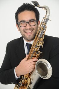 O saxofonista Weber Marely. Fotos: divulgação.