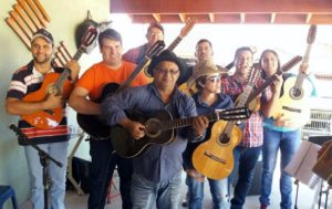 Turma de viola caipira do professor Zé Murilo abre a programação. Foto: divulgação.